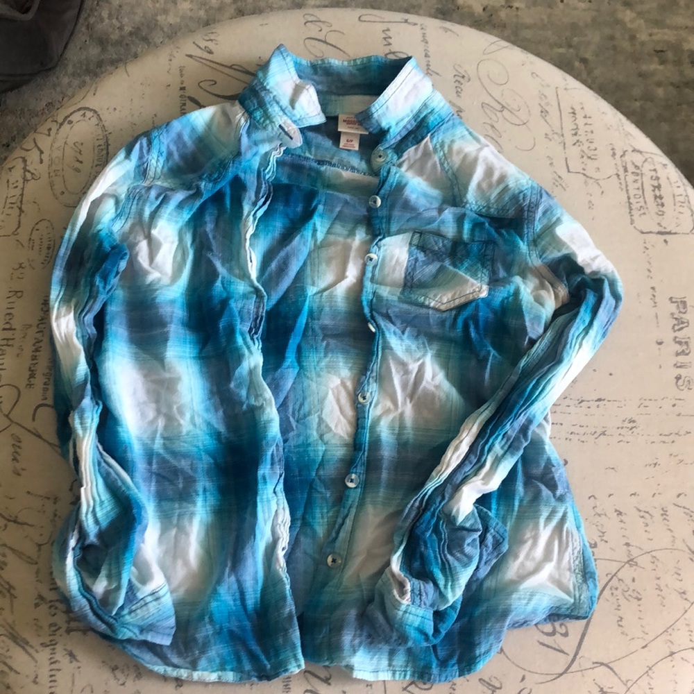 Blue flannel